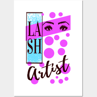 Lash Artist Posters and Art